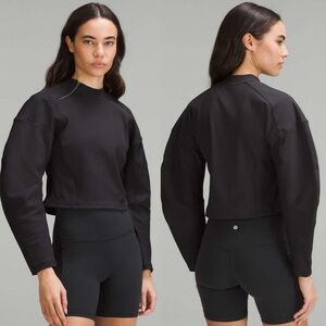 Lululemon Ribbed Luxtreme Wide-Sleeve Pullover